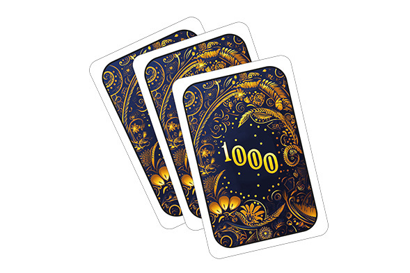 1000 - card game